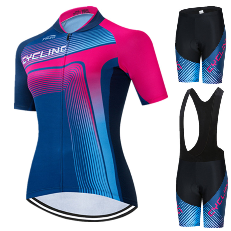 Mountain Biking Outfits Women - Pro Women's Cycling Jersey Set Summer