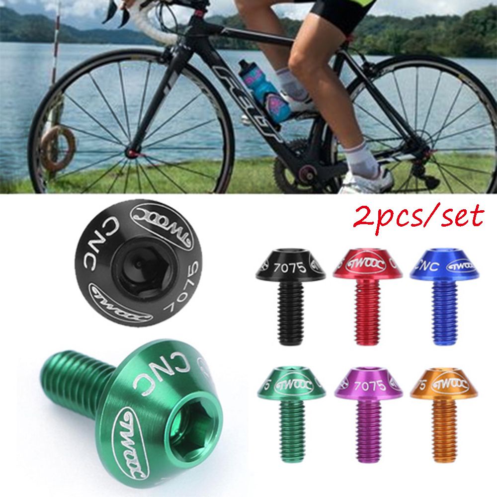 Mountain Biking Water Bottle - 2pcs Durable Mountain Bike Bike Accessory