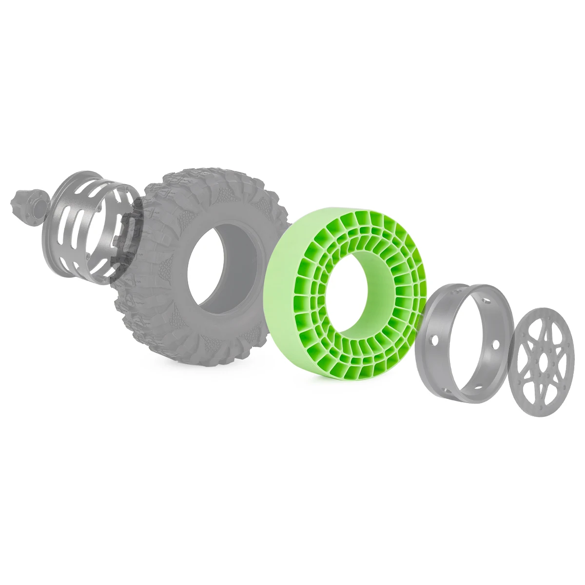 RC Crawler Tire Silica Gel Ins - огляд і ціна Tire Insert Foam