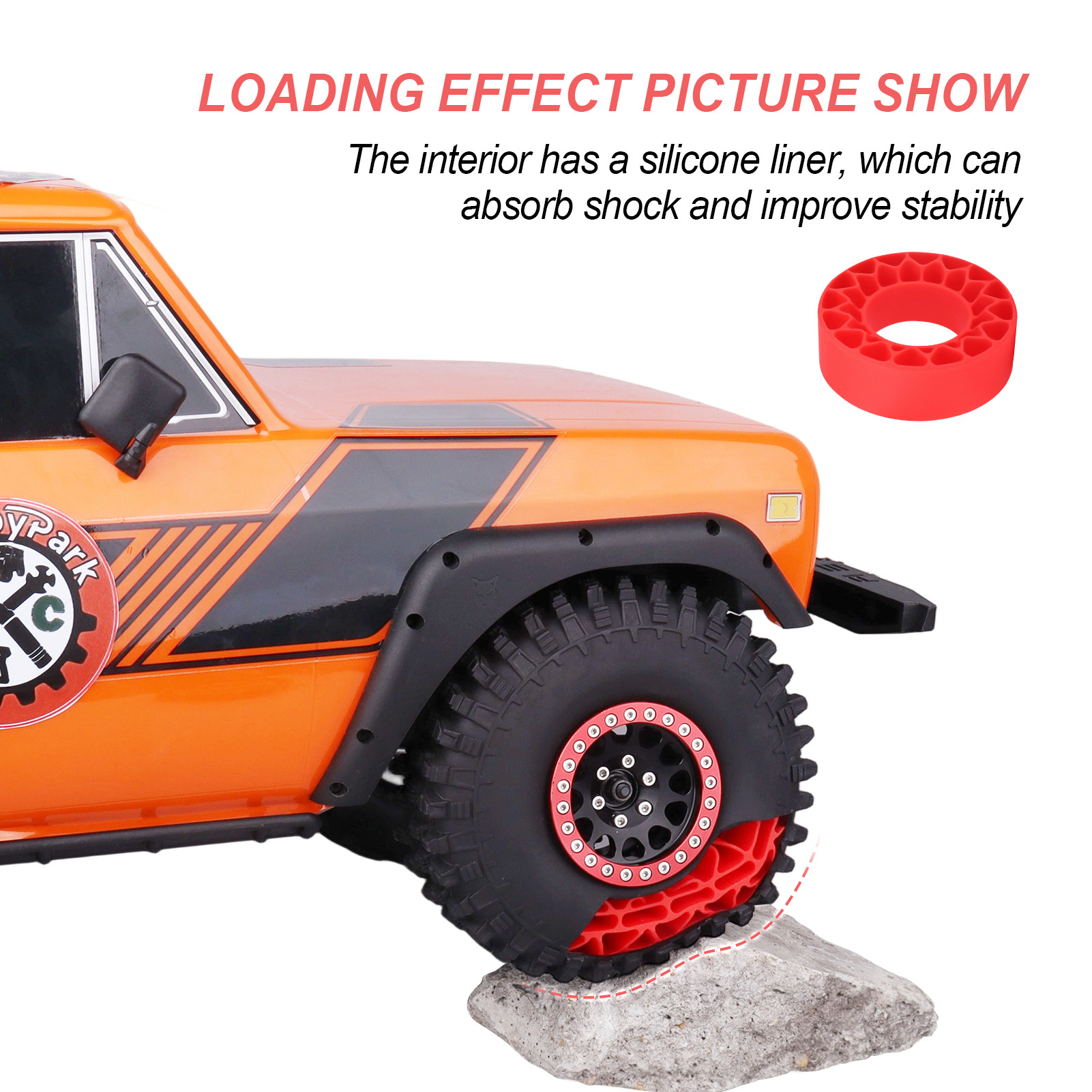HobbyPark 1.9 Silicone Inserts - огляд і ціна Tire Insert Foam