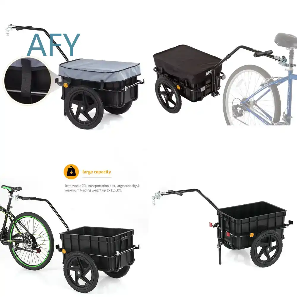 Bicycle Trailer for Mountain B - огляд і ціна Mountain Biking Camp
