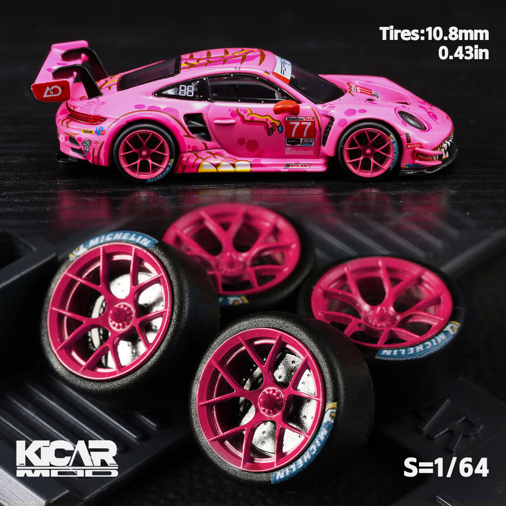 1/64 Model Car Wheels with Rub - огляд і ціна Tire Insert Foam
