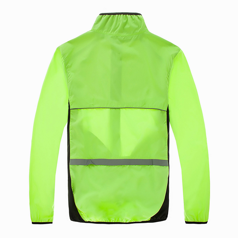 Orange wind cycling jacket mtb - огляд і ціна Mountain Biking Rain Jacket