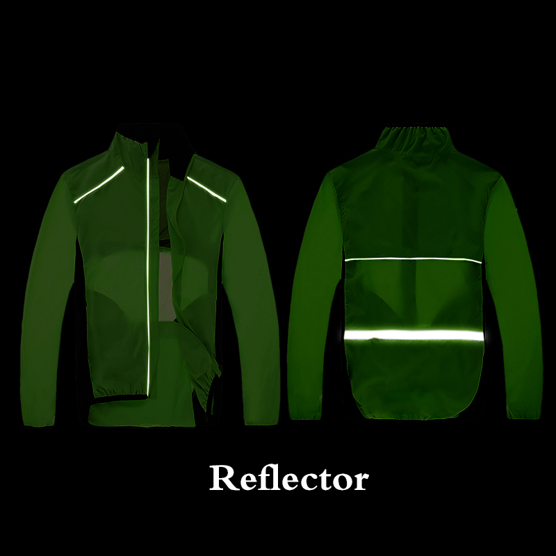 Orange wind cycling jacket mtb - огляд і ціна Mountain Biking Rain Jacket