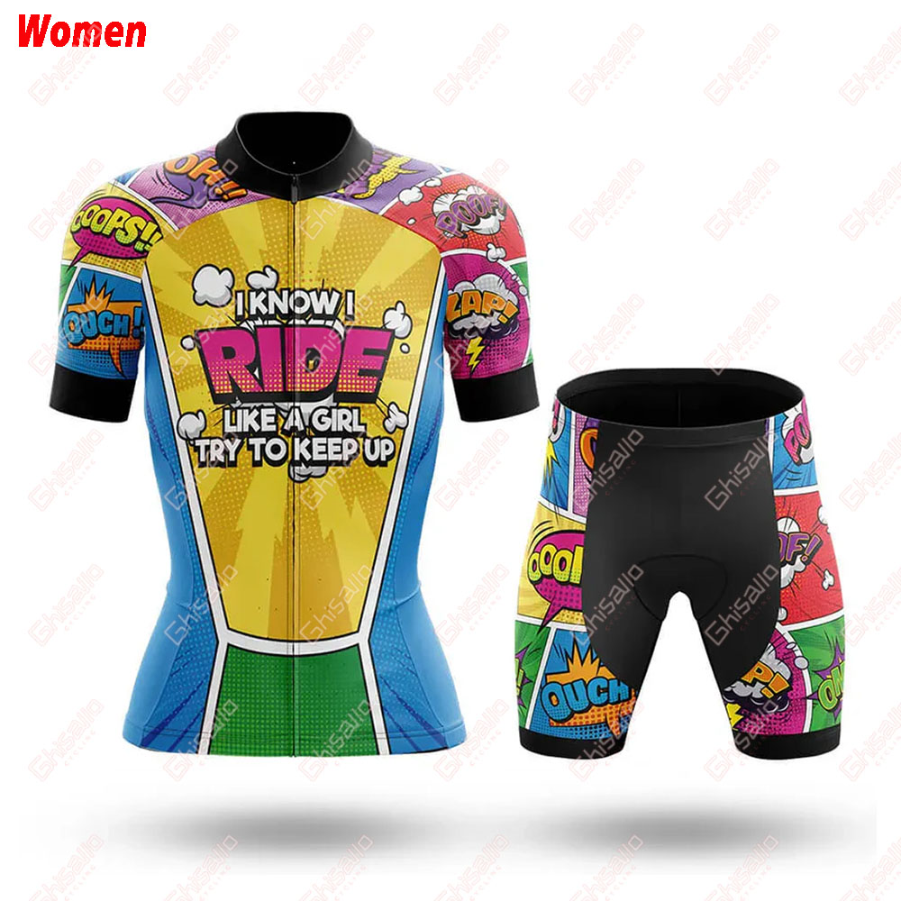 Like A Girl Comic Polyester Cy - огляд і ціна Mountain Biking Outfits Women
