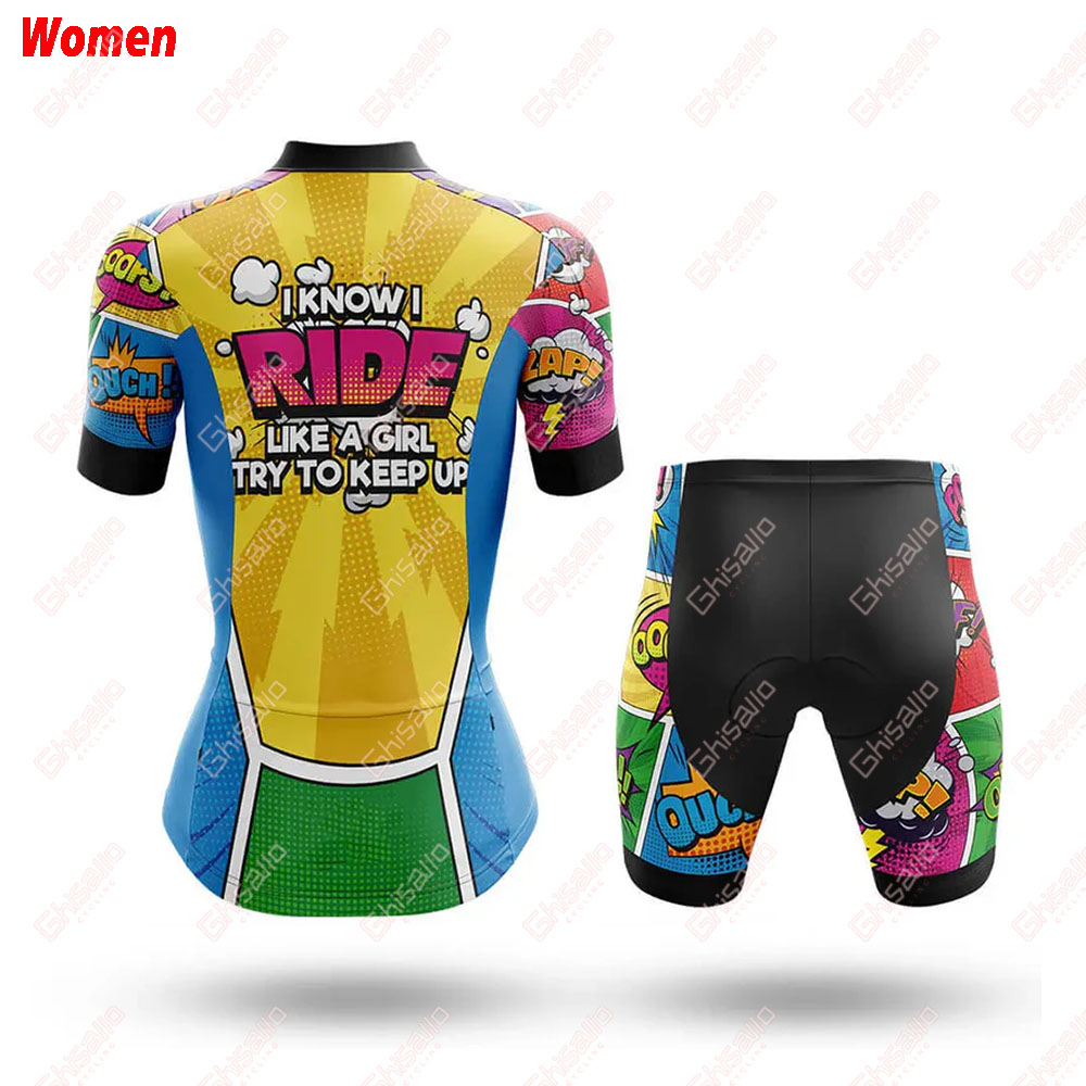 Like A Girl Comic Polyester Cy - огляд і ціна Mountain Biking Outfits Women