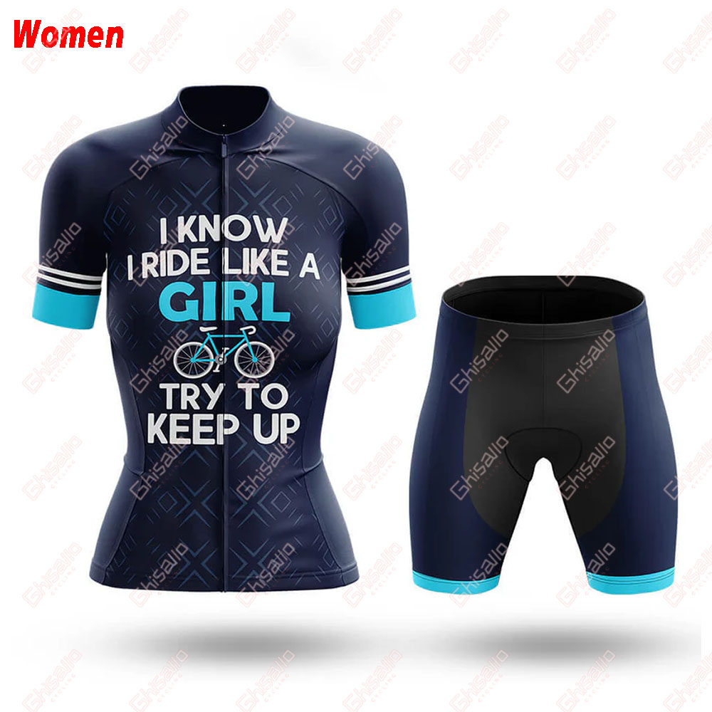 Like A Girl Polyester Cycling  - огляд і ціна Mountain Biking Outfits Women