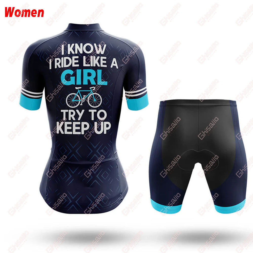 Like A Girl Polyester Cycling  - огляд і ціна Mountain Biking Outfits Women