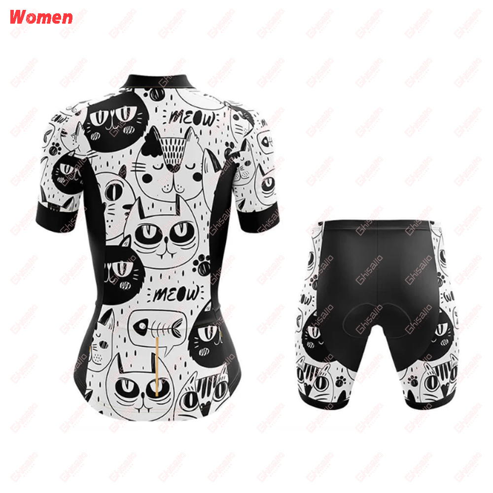 Cat Sleeveless Polyester Cycli - огляд і ціна Mountain Biking Outfits Women