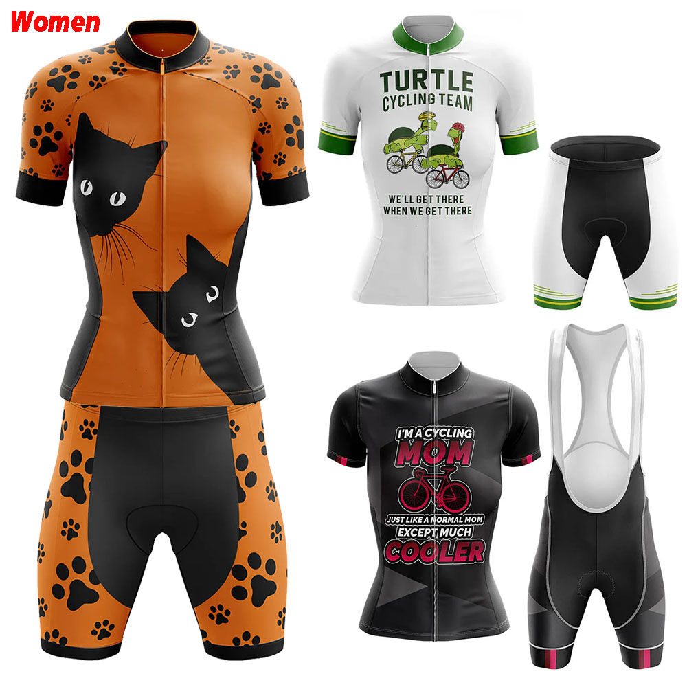 Peek A Boo Cat Polyester Cycli - огляд і ціна Mountain Biking Outfits Women