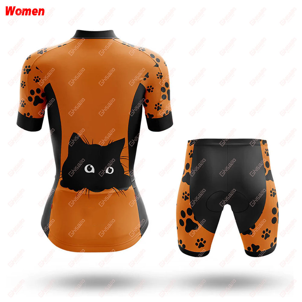 Peek A Boo Cat Polyester Cycli - огляд і ціна Mountain Biking Outfits Women