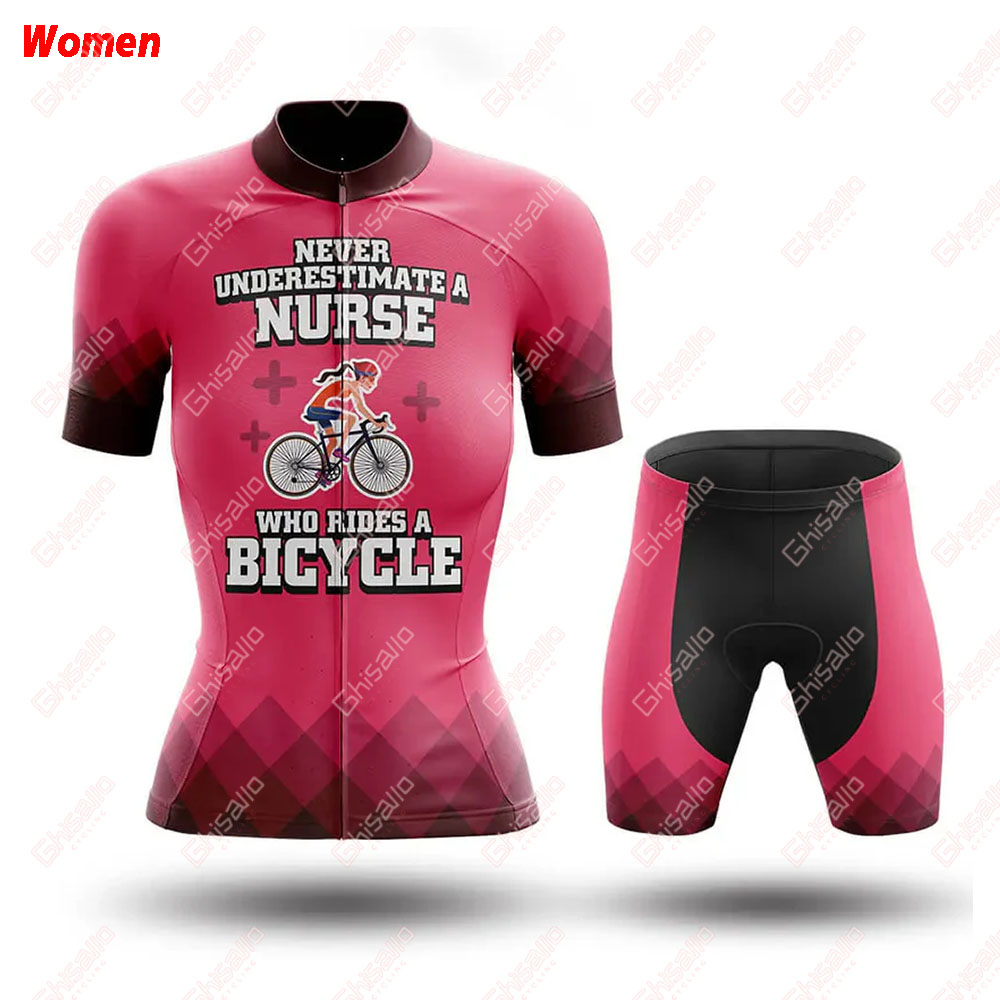 Cycling Nurse Polyester Cyclin - огляд і ціна Mountain Biking Outfits Women