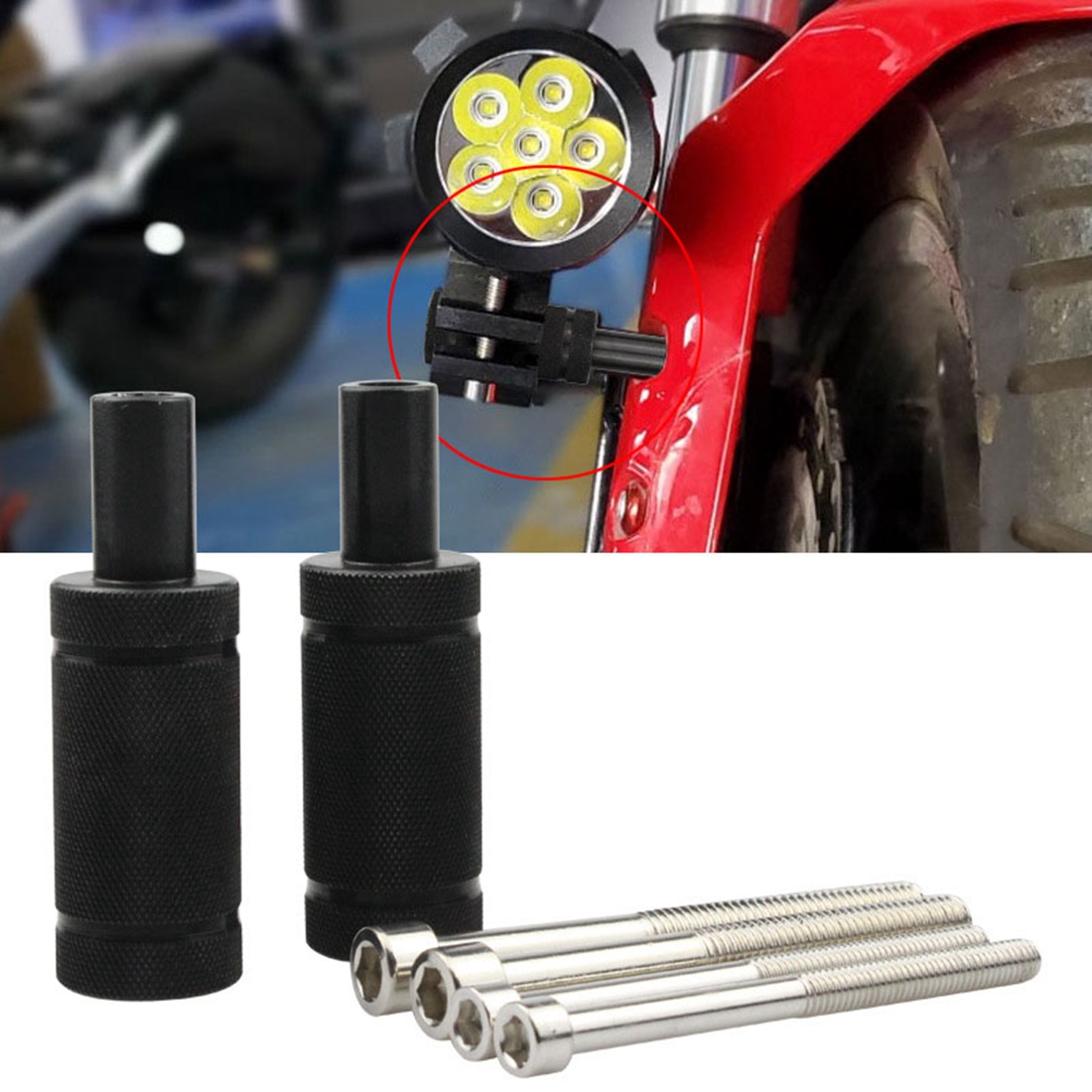 Motorcycle Headlight Mount Hol - огляд і ціна Mountain Biking Derby